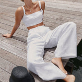Cotton Linen Tops and Pants