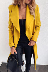 Fashion Sweet Turndown Collar Outerwear(6 Colors)