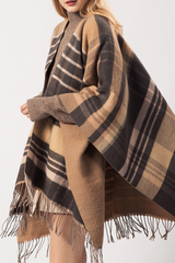 Casual Street Patchwork Tassel Outerwear