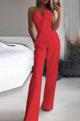 Casual Solid Solid Color Regular Jumpsuits