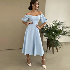 Felix Puff Sleeves Dress