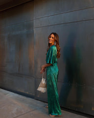 V Neck Cutout Jumpsuit