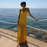 Cutout Halter Knit Dress