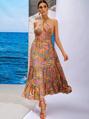 Bohemia A-Line Backless Dress