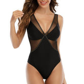 Open Back Cutout Sexy One Piece Swimsuit