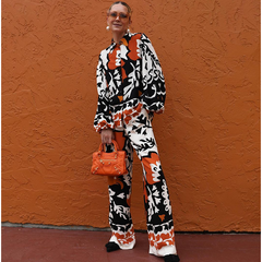 Casual Printed Shirt and Shorts/Pants Two Piece Set Flaxmaker