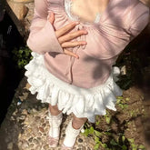 Damari Ruffles Mini Skirt