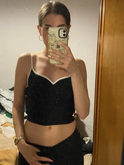 Ellin Hearted Neckline Cami