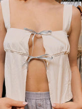 Front Split Lace up Sleeveless Strap Square Neck Solid Color Causal Slim Fit Y2K Vest Crop Top