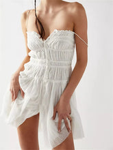 Fairy Ruched Spaghetti Strap Bodycon Mini Dresses