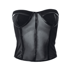 Bandeau Mesh Top