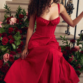 Fashion Temperament Sleeveless Maxi Casual Summer Floral Dress