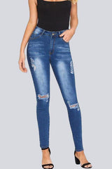High Waist Skinny Jeans
