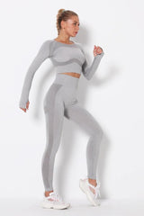 light Grey Yoga Set