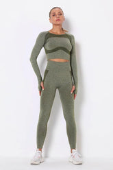 Green Yoga Set