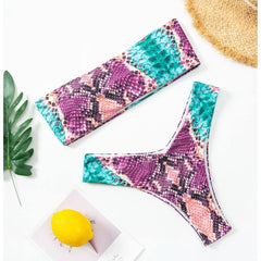 Leopard Print Snake bikini