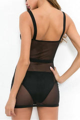 babydoll transparent lingerie
