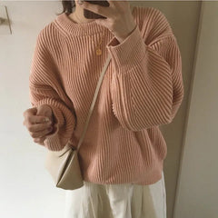 Cashmere Crowned Cloak Knitted Pullover