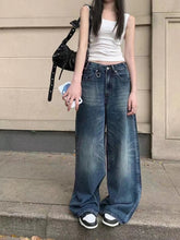 Korean Streetwear Y2K Gyaru Acubi Fashion Baggy Jeans
