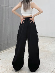 Harajuku Parachute Streetwear Baggy Cargo Y2K Edgy Jogging Pant
