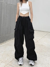 Harajuku Parachute Streetwear Baggy Cargo Y2K Edgy Jogging Pant