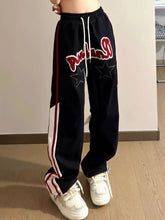 Vintage Star Baggy Y2K Retro Striped Sweatpants Pant