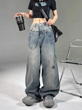 Grunge Korean Style 90s Baggy Vintage Y2K Oversize Denim Pant