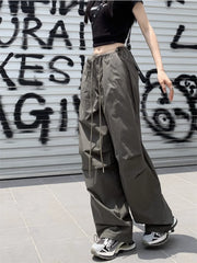 Y2K Vintage Cargo American Retro Baggy Sweatpants Oversized Kpop Hippie Pant