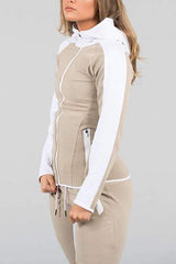 cotton spandex hoodie