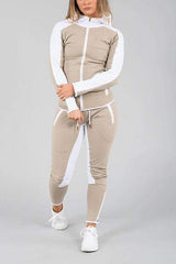 cotton spandex hoodie