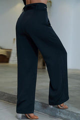 High Waist Belt Pants