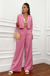 High Waist Wide Leg Pants