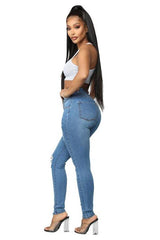 High Waist Stretch Jeans