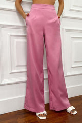 High Waist Wide Leg Pants