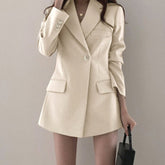 Solid Color Korean Version Design Blazer