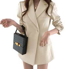 Solid Color Korean Version Design Blazer