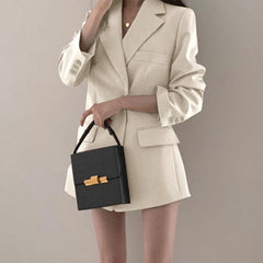 Solid Color Korean Version Design Blazer