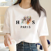 Quality Leopard Print Summer T shirt