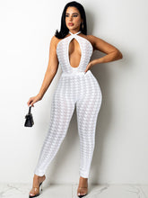 Lace Up Cut Out Jumpsuit