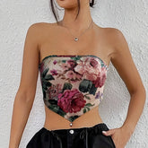 Printed Vest Design Suspenders