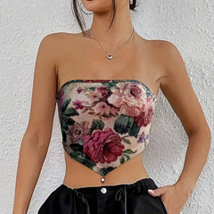 Printed Vest Design Suspenders