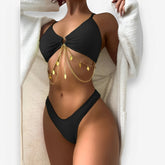 Iron Chain Split Bikini
