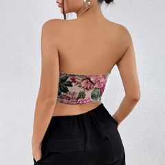 Printed Vest Design Suspenders