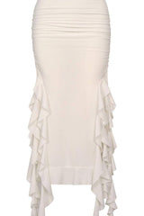 Jellyfish lace long skirt