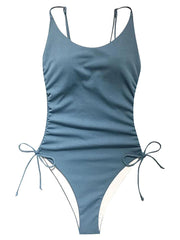 Monokini Bikini Swimwear Bathing Suit Basic Swimsuit