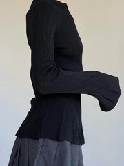 Seil Slim Pleated Top