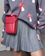 Doreen Mini Pleated A line Skirt