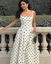 Amora Polka Dots Midi Dress