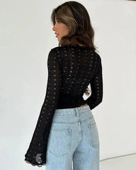 Carina Lace See Through Top