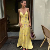 Send Me Flowers Spaghetti Strap Dress